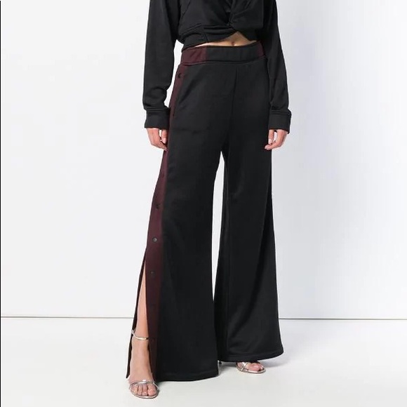 NWT Alexander Wang Flared Track Pants - Picture 1 of 9